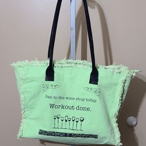 Vintage addiction tote bag nwt